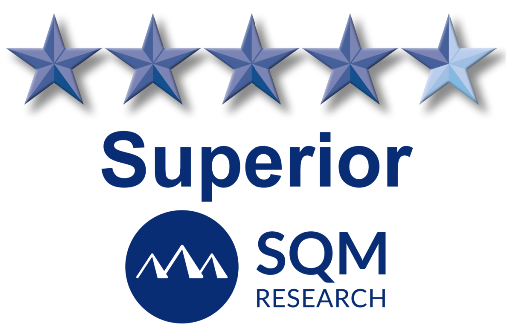 SQM 4.25 Star Rating