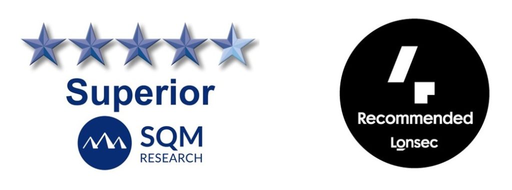 Lonsec & SQM logo 2025